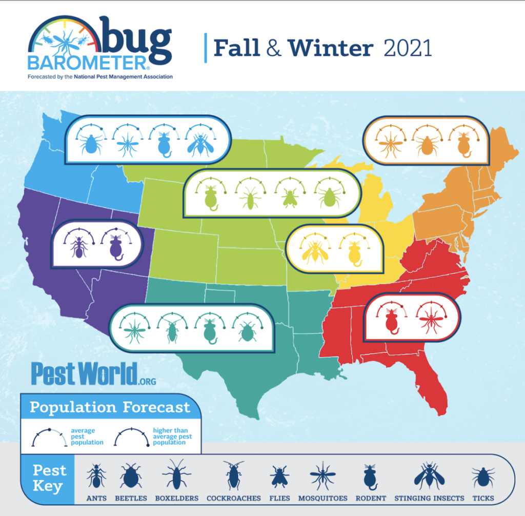 2021 Bug Barometer - Vermont Pest Control
